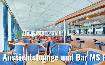 Aussichtslounge und Bar MS Rousse Prestige
