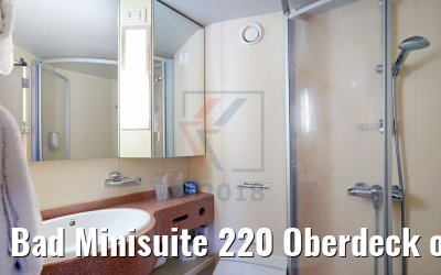 Bad Minisuite 220 Oberdeck ohne franz. Balkon Rousse Prestige
