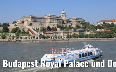 Budapest Royal Palace und Donau 01.05.2019