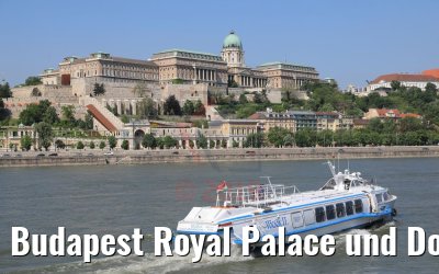 Budapest Royal Palace und Donau 01.05.2019