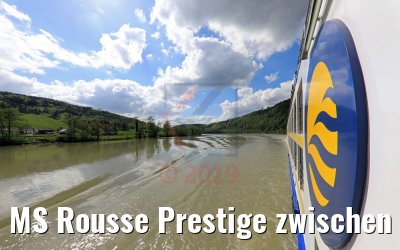 MS Rousse Prestige zwischen Passau und Linz 28.04.2019
