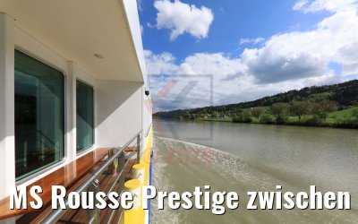 MS Rousse Prestige zwischen Passau und Linz 28.04.2019