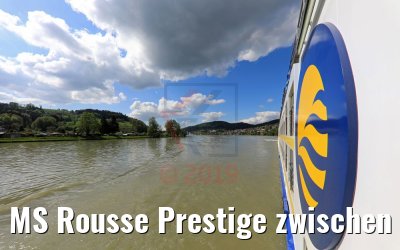 MS Rousse Prestige zwischen Passau und Linz 28.04.2019