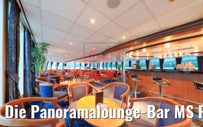 Die Panoramalounge-Bar MS Rousse Prestige