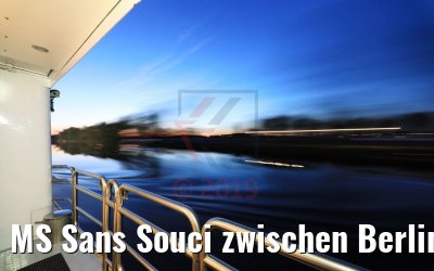 MS Sans Souci zwischen Berlin und Magdeburg 21.04.2019