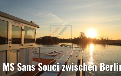 MS Sans Souci zwischen Berlin und Magdeburg 21.04.2019