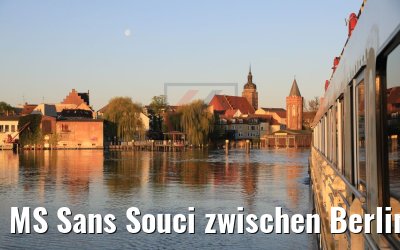 MS Sans Souci zwischen Berlin und Magdeburg 21.04.2019