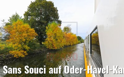 Sans Souci auf Oder-Havel-Kanal 05.10.2020