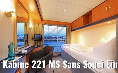 Kabine 221 MS Sans Souci Einzelbelegung