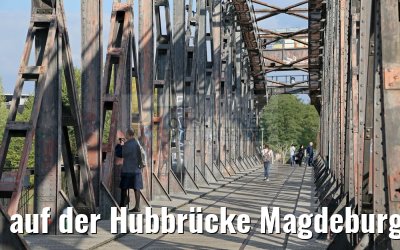 auf der Hubbrücke Magdeburg 16.10.2016