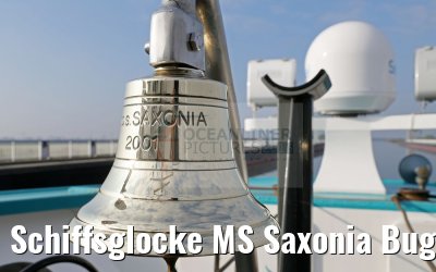 Schiffsglocke MS Saxonia Bug