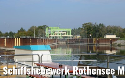 Schiffshebewerk Rothensee MS Saxonia 16.10.2016