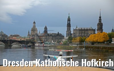Dresden Katholische Hofkirche, Frauenkirche und Altstadt 19.10.2016