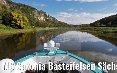 MS Saxonia Basteifelsen Sächsische Schweiz 19.10.2016