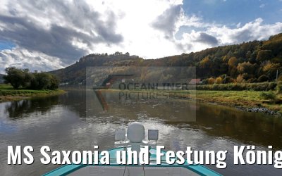 MS Saxonia und Festung Königstein 19.10.2016