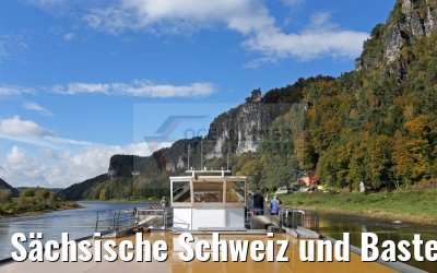 Sächsische Schweiz und Basteifelsen MS Saxonia 19.10.2016