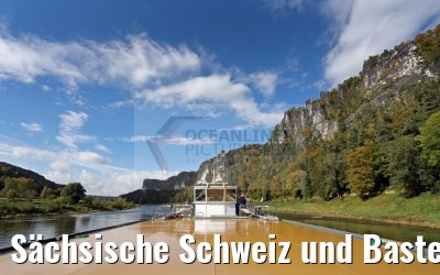Sächsische Schweiz und Basteifelsen MS Saxonia 19.10.2016
