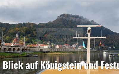 Blick auf Königstein und Festung Königstein 20.10.2016