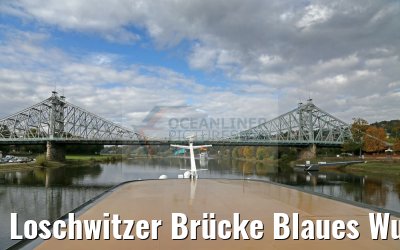 Loschwitzer Brücke Blaues Wunder in Dresden 20.10.2016