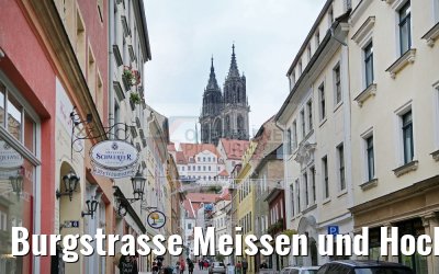 Burgstrasse Meissen und Hochstift Dom 21.10.2016