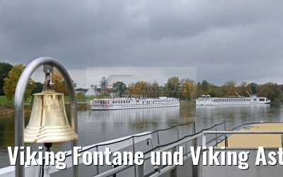 Viking Fontane und Viking Astrild von MS Saxonia 22.10.2016