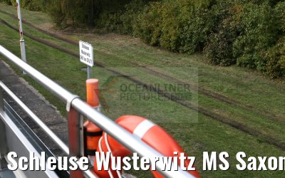 Schleuse Wusterwitz MS Saxonia 23.10.2016