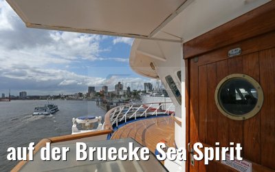 auf der Bruecke Sea Spirit