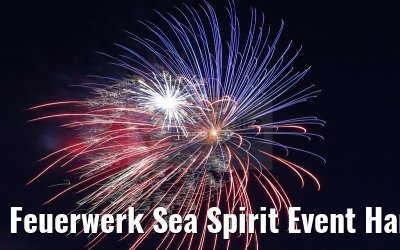 Feuerwerk Sea Spirit Event Hamburg 17.05.2015