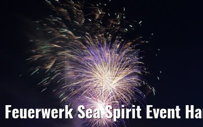 Feuerwerk Sea Spirit Event Hamburg 17.05.2015