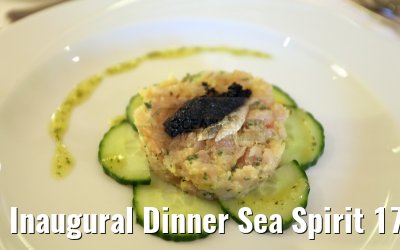 Inaugural Dinner Sea Spirit 17.05.2015