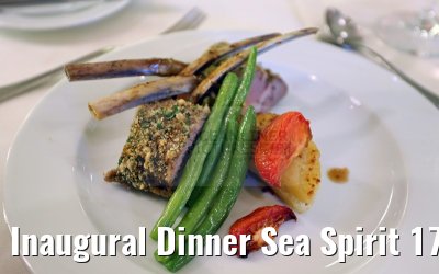 Inaugural Dinner Sea Spirit 17.05.2015