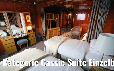 Kategorie Cassic Suite Einzelbetten MS Sea Spirit