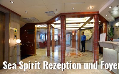 Sea Spirit Rezeption und Foyer