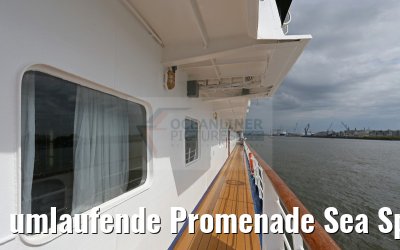 umlaufende Promenade Sea Spirit