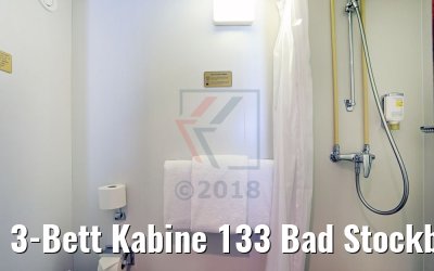 3-Bett Kabine 133 Bad Stockbetten Europadeck MS Sofia