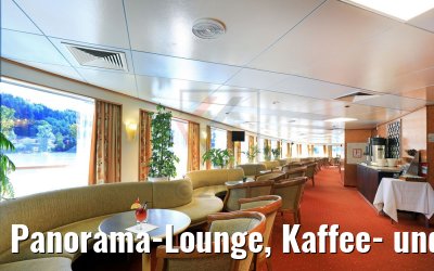 Panorama-Lounge, Kaffee- und Tee-Ecke MS Sofia