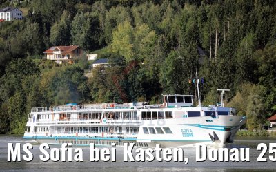 MS Sofia bei Kasten, Donau 25.09.2018