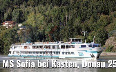 MS Sofia bei Kasten, Donau 25.09.2018
