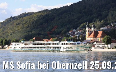 MS Sofia bei Obernzell 25.09.2018