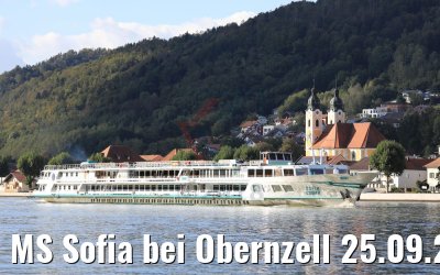 MS Sofia bei Obernzell 25.09.2018
