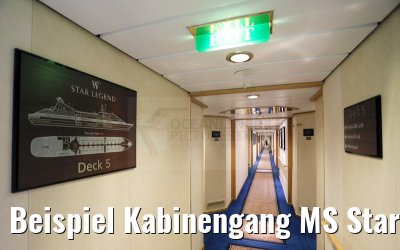 Beispiel Kabinengang MS Star Legend