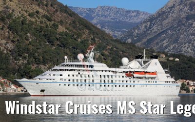 Windstar Cruises MS Star Legend, Kotor, Montenegro 15.10.2017