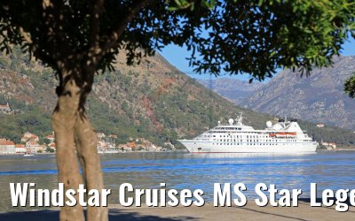 Windstar Cruises MS Star Legend, Kotor, Montenegro 15.10.2017