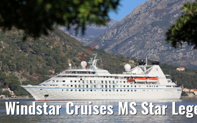 Windstar Cruises MS Star Legend, Kotor, Montenegro 15.10.2017