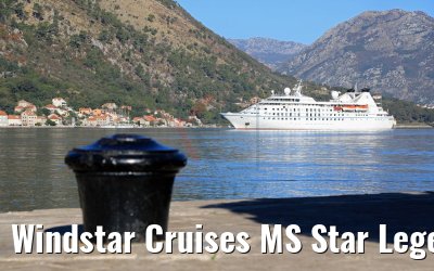 Windstar Cruises MS Star Legend, Kotor, Montenegro 15.10.2017