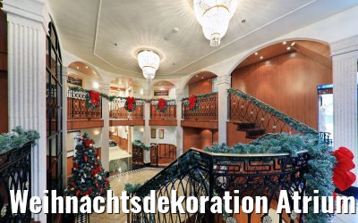 Weihnachtsdekoration Atrium MS Swiss Tiara