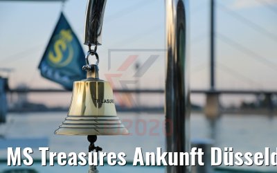 MS Treasures Ankunft Düsseldorf 15.09.2020