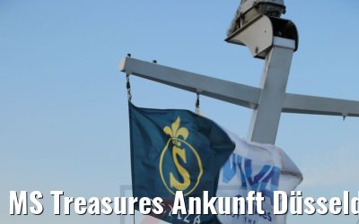 MS Treasures Ankunft Düsseldorf 15.09.2020