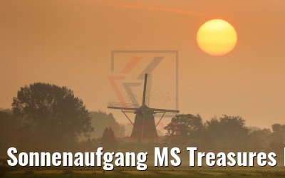 Sonnenaufgang MS Treasures Holland 12.09.2020