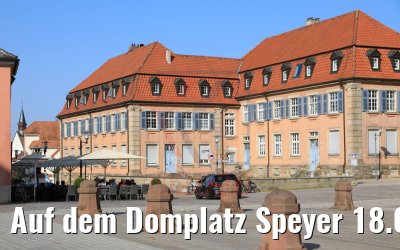 Auf dem Domplatz Speyer 18.09.2020